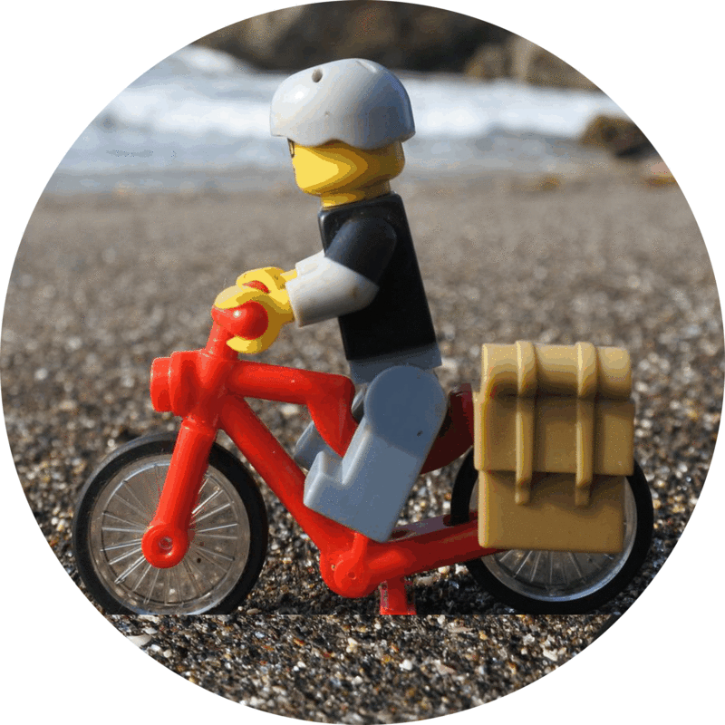 Fahrrad aus Lego